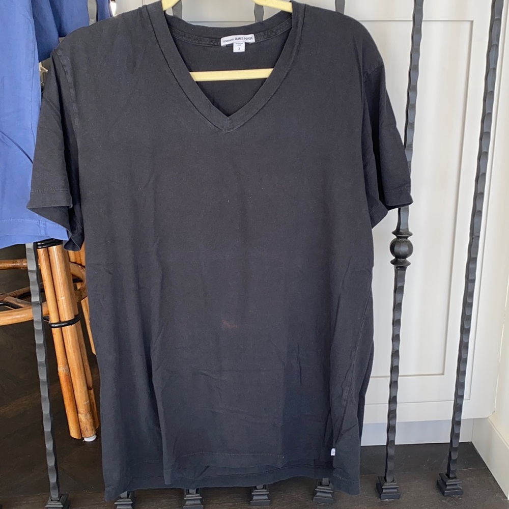 Five James Perse V-Neck T shirts